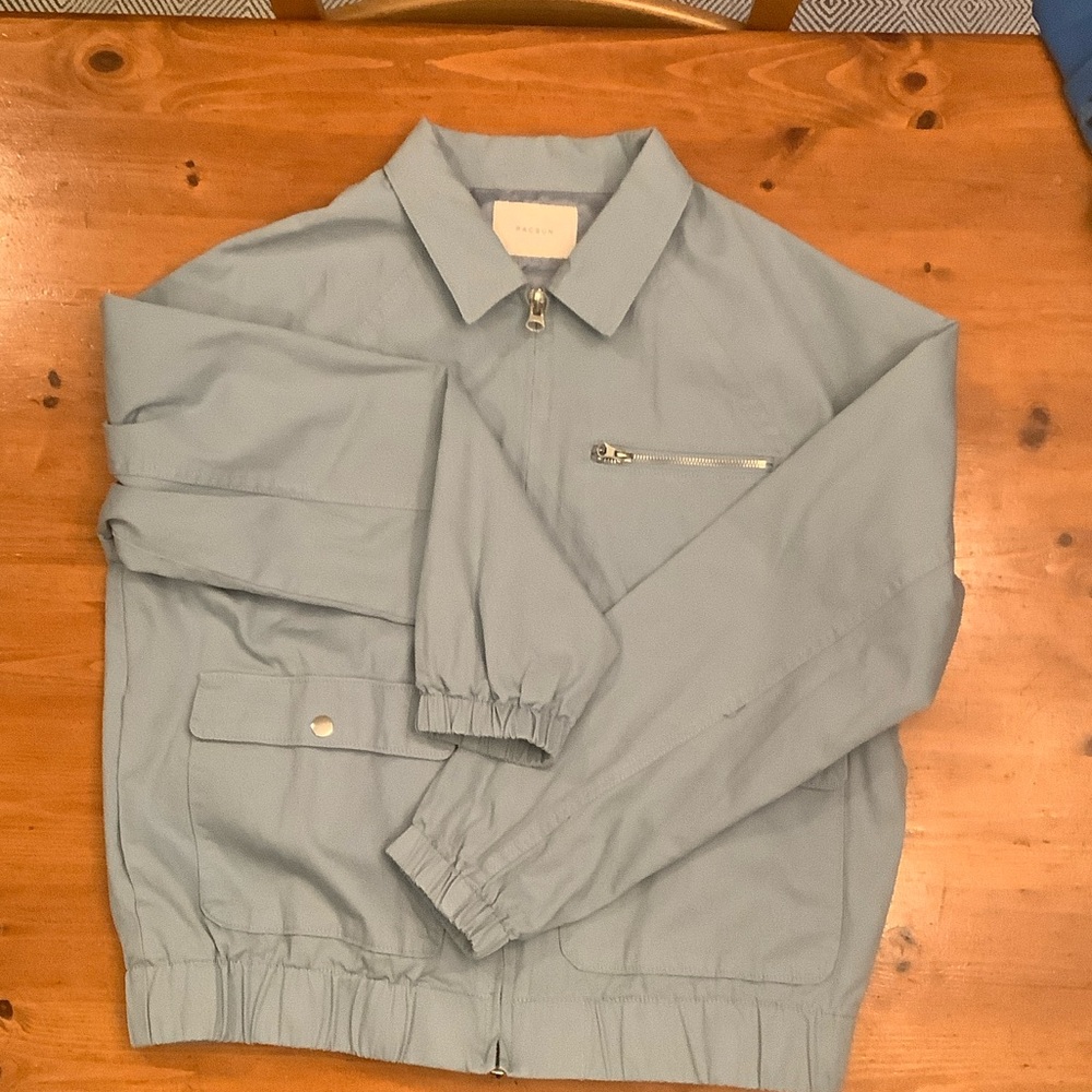 PacSun Men's S Light Blue Lightweight Jacket